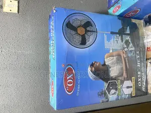 OX Hexa Rechargeable 18" Standing Fan