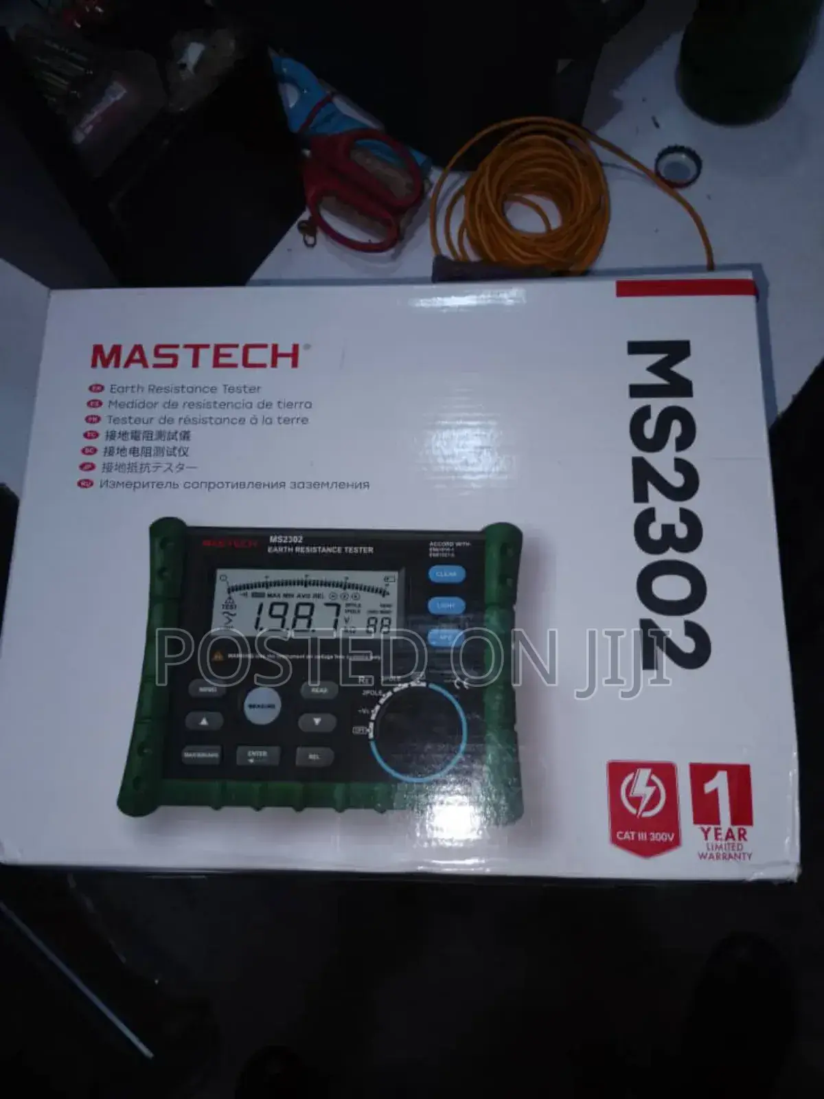 Mastech Earth Resistance Tester