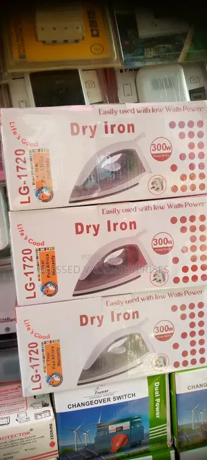 Solar Dry Iron 300W Energy Saving