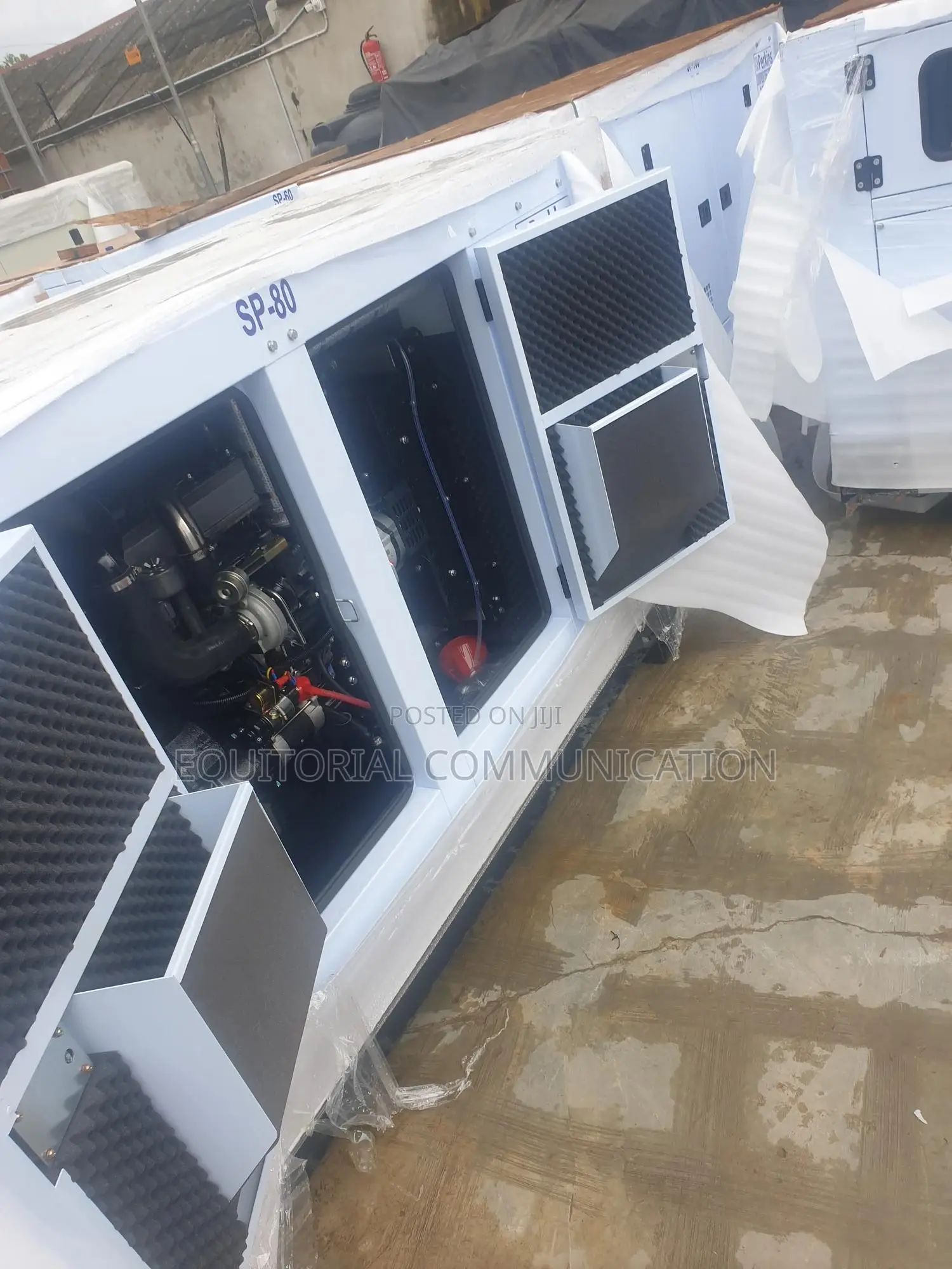 Perkins- High Power Factor- 80kva Generator