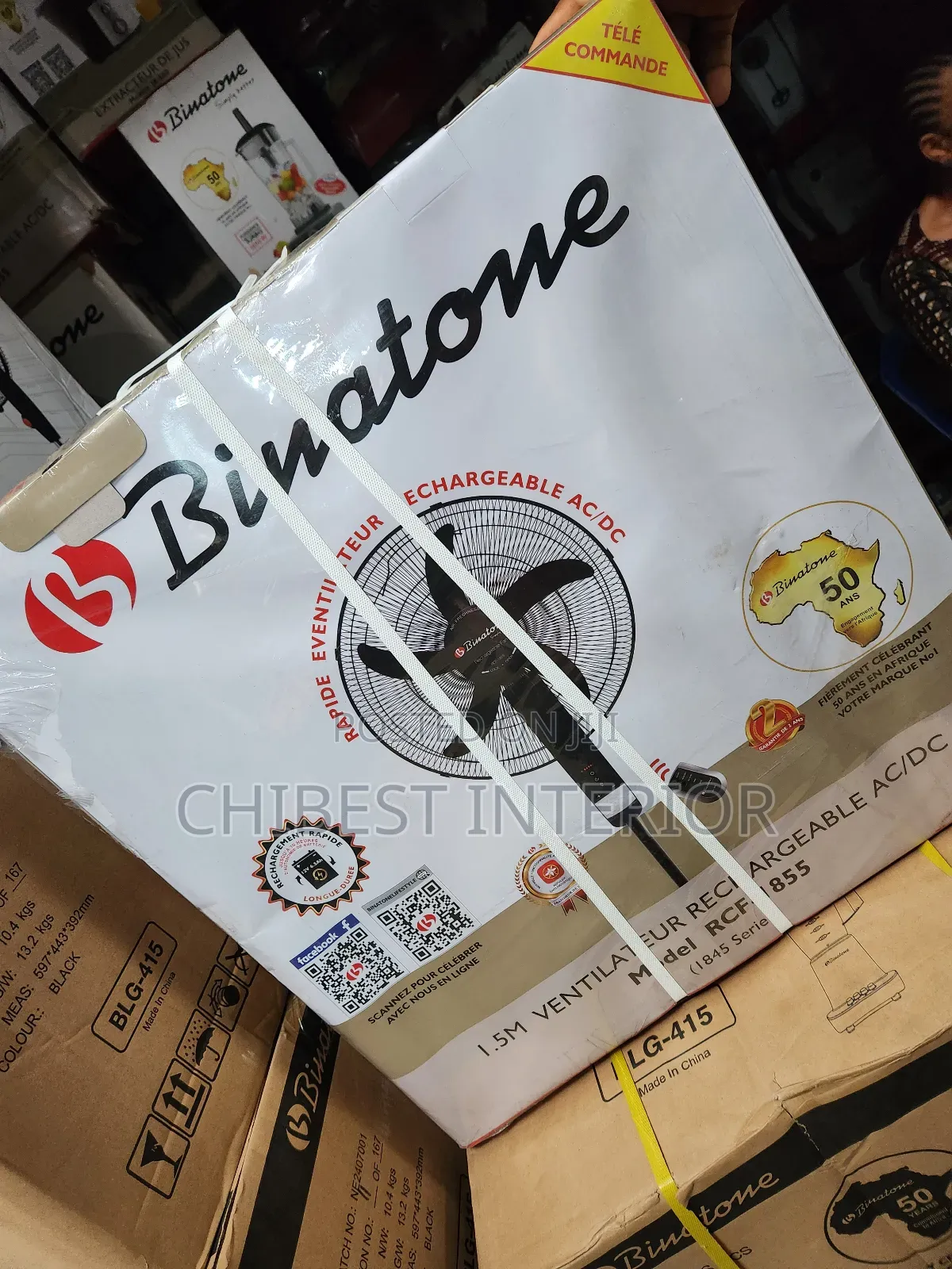 18inches Ac/Dc Rechargeable Fan.