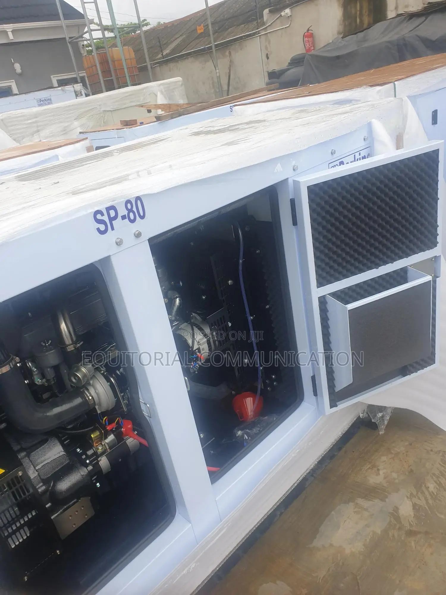 Perkins Enhanced Fuel Filtration 80kva Generator