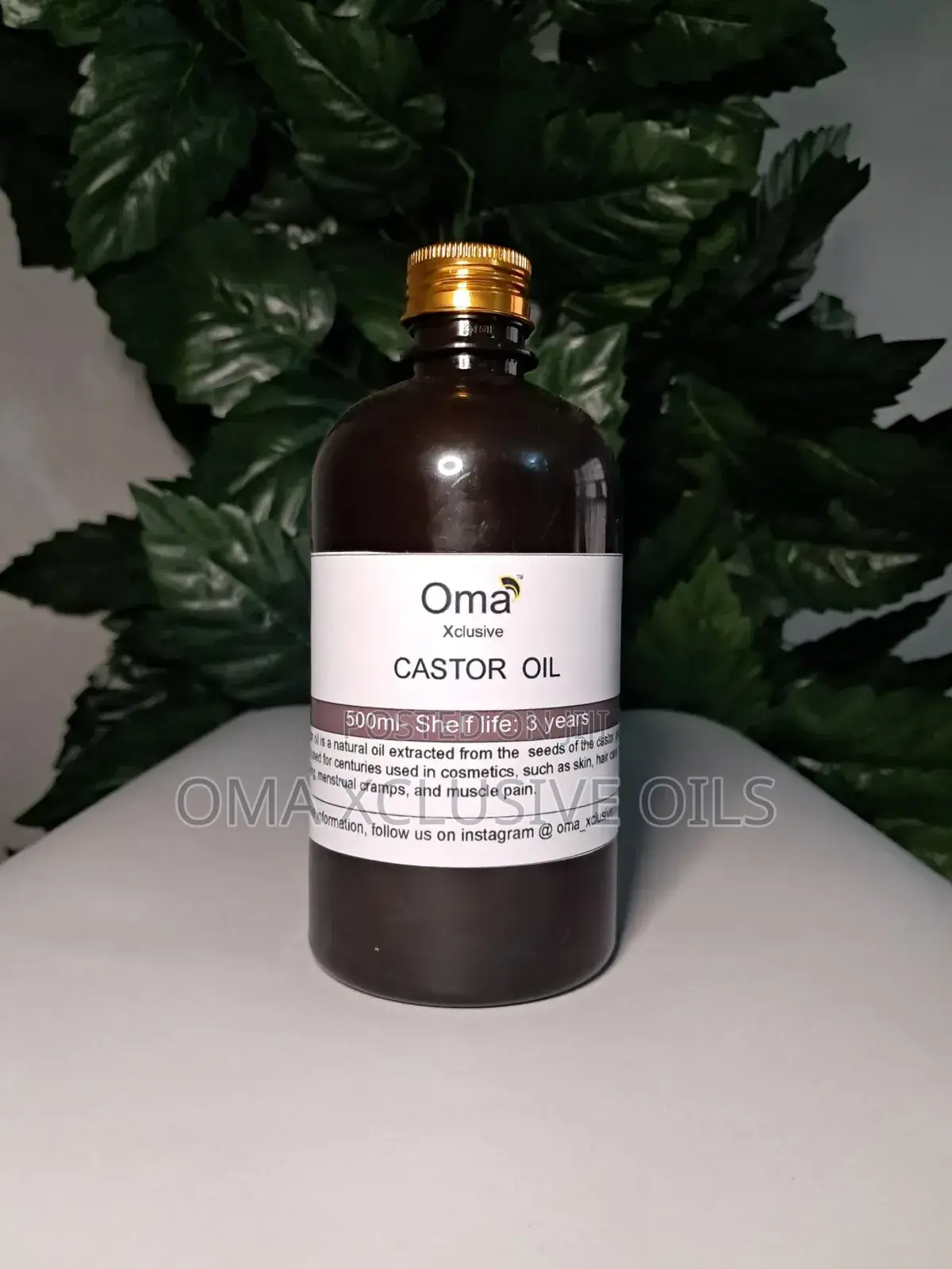 100% Organic Castor Oil 500ml