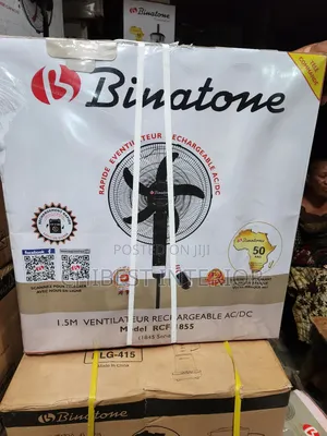 Photo - Rechargeable Fan With 2yrs Warranty.