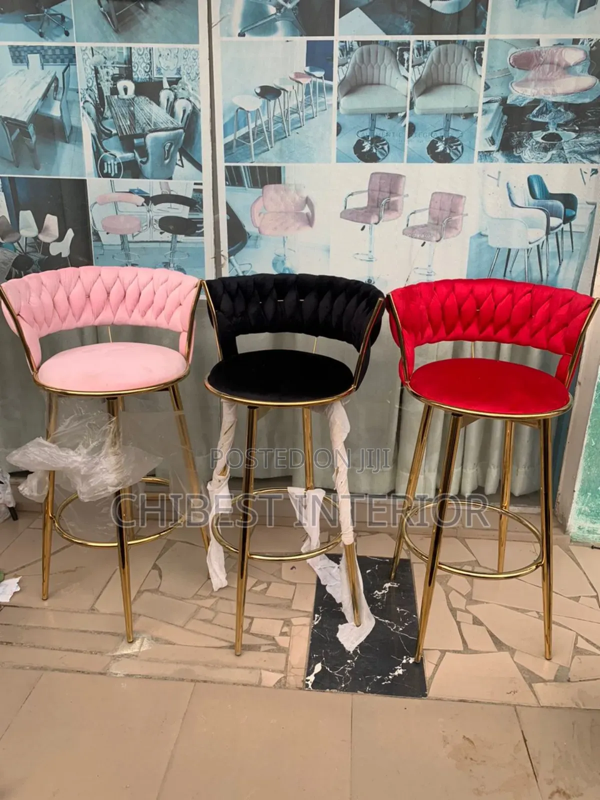 Imported Bar Stools Chairs Available in Different Colour's.