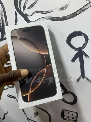 Photo - New Apple iPhone 16 Pro Max 256 GB Black