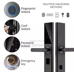 Digital Push Pull Smart Door Lock With Smart Life App