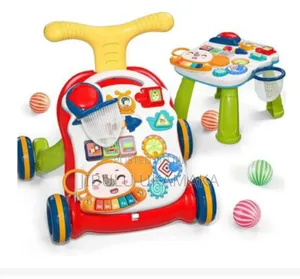 Baby Sit to Stand Convertible Walking Learning Trolley