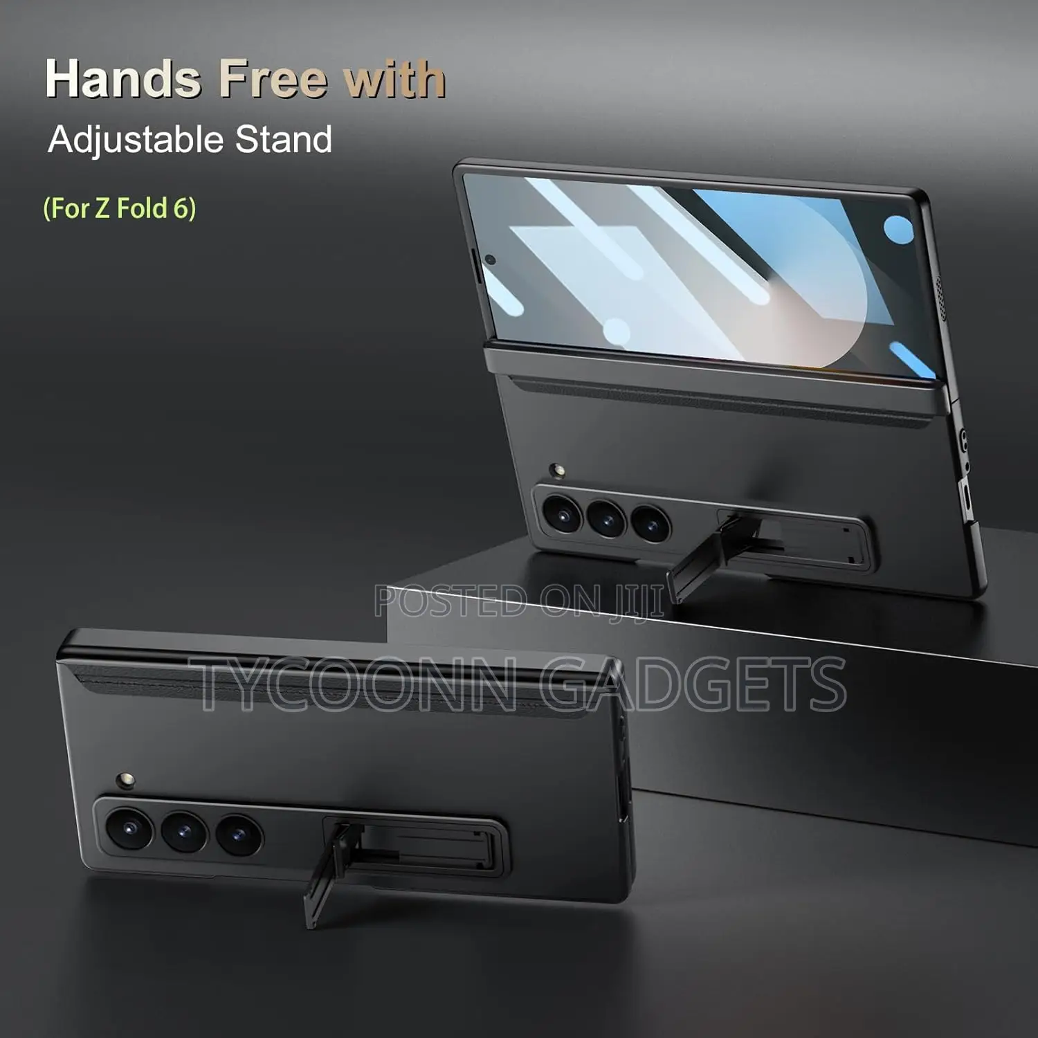 Z Fold 6 Case, Magnetic Hinge Protection, Screen Protector