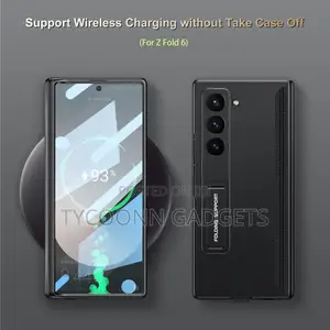 Z Fold 6 Case, Magnetic Hinge Protection, Screen Protector