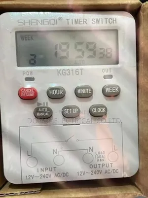 Digital 24hurs Timer for Day and Night Control