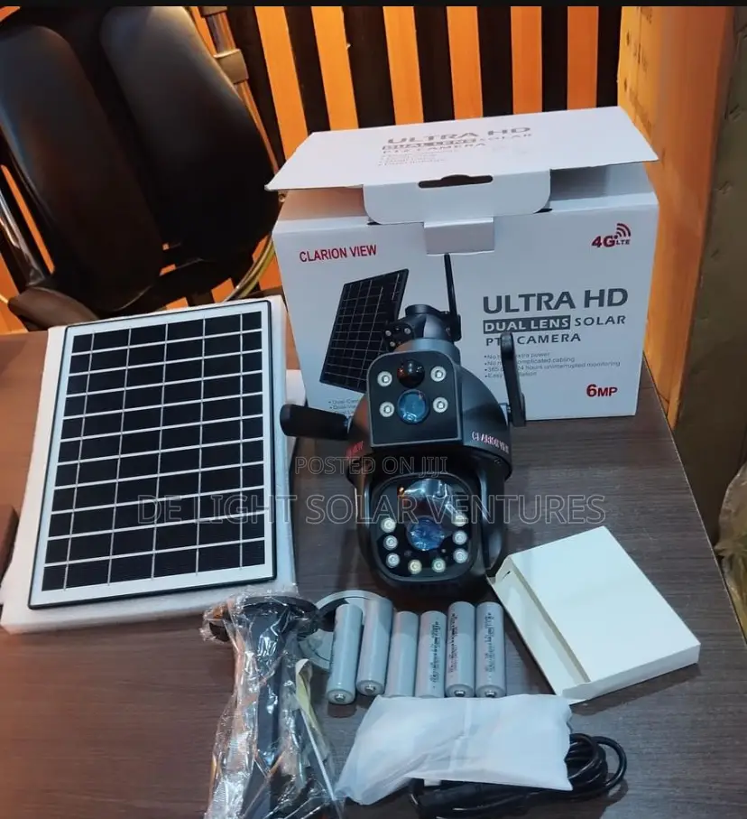 Autotrack 360 Degree Rotation Solar CCTV Camera Available