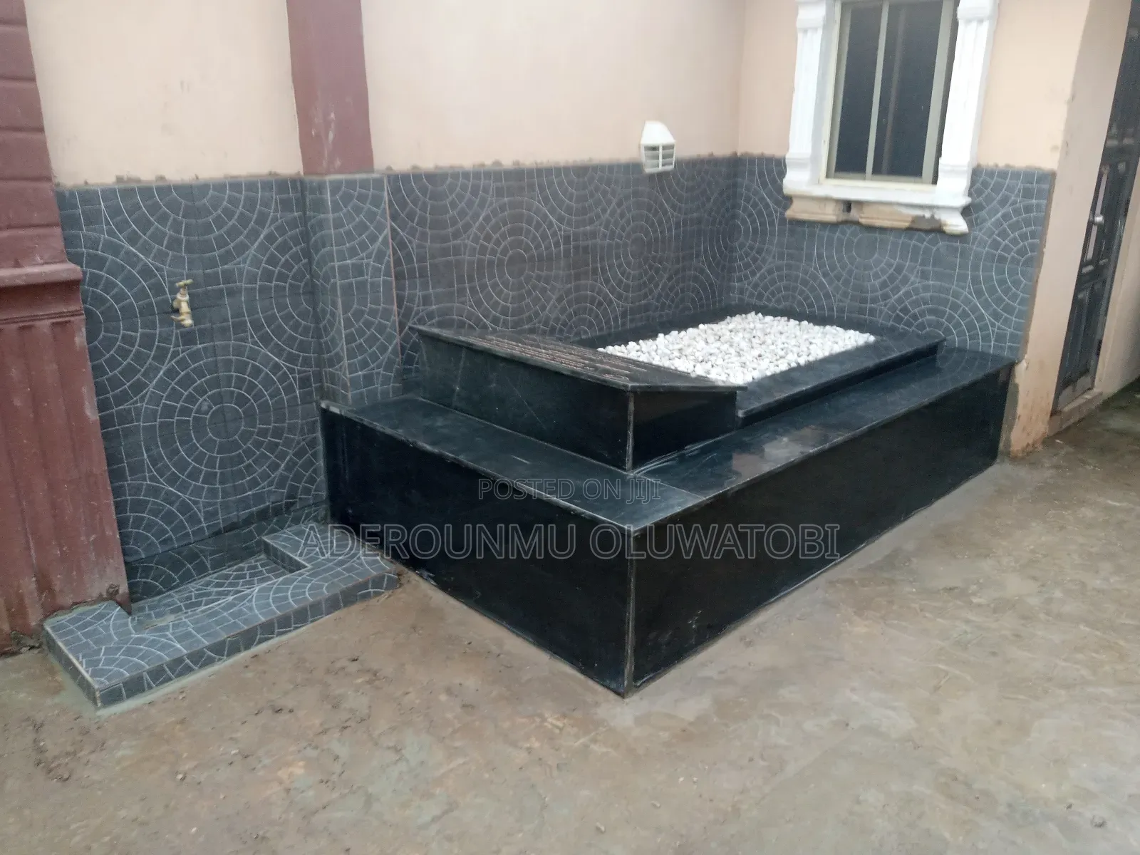Grave Marble Installation
