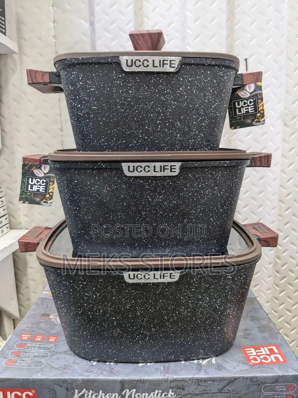 Ucc Granite Pot, Nonstick Pot