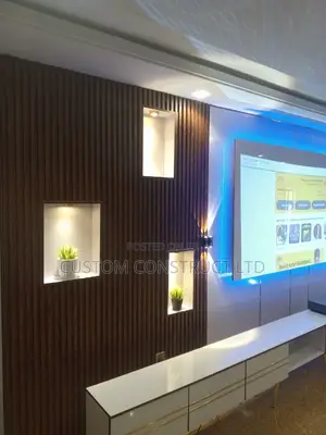 Modern Tv Console Wall Unit Custom Tv Stand Design