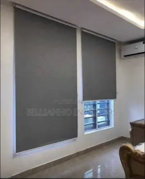 Automated Open Rail Roller Blinds