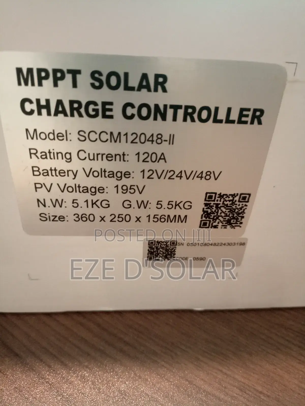 120ah48v MPPT Change Controller