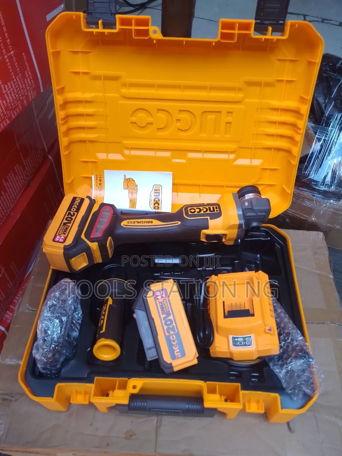 Brushless Cordless Drill 20v