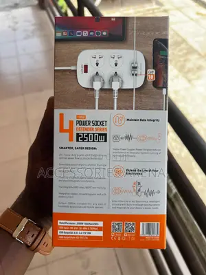 Ldnio 4 Power Socket + 4 USB Port