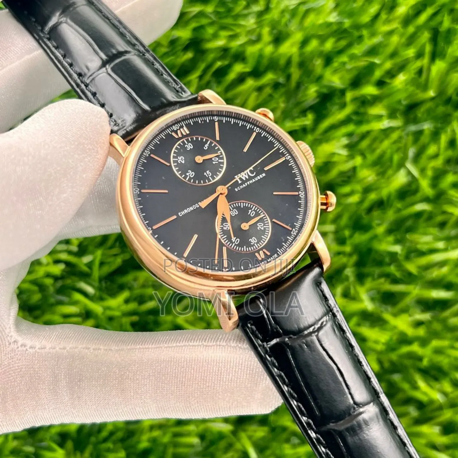 Iwc Chronograph Wristwatch