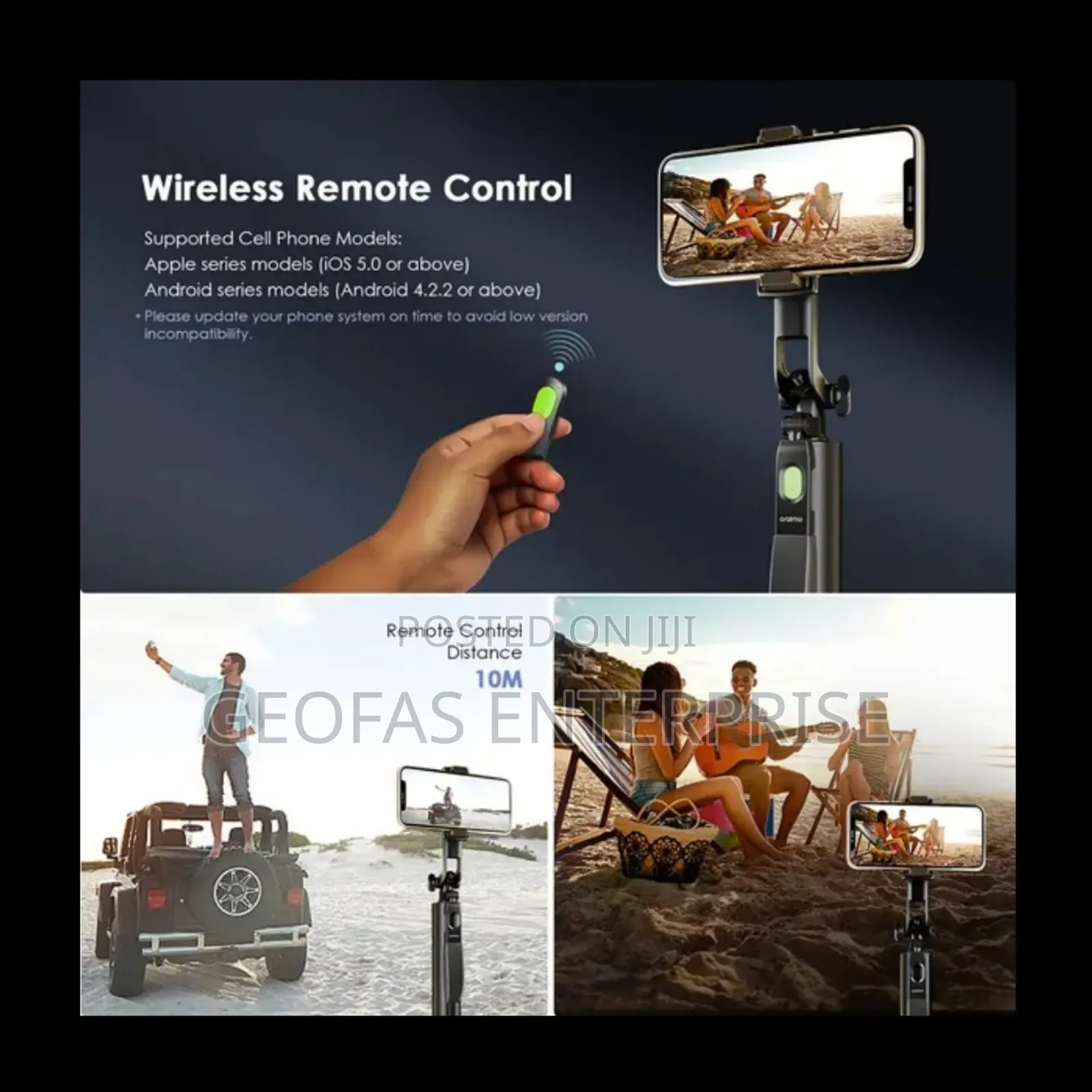 Oraimo Smarttripod 2 360° Tripod Gimbal Stabilizer