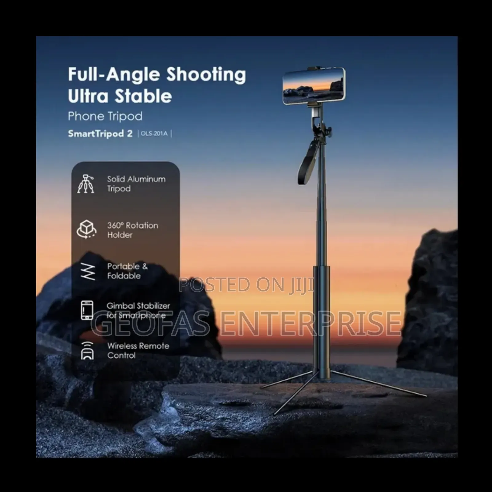 Oraimo Smarttripod 2 360° Tripod Gimbal Stabilizer