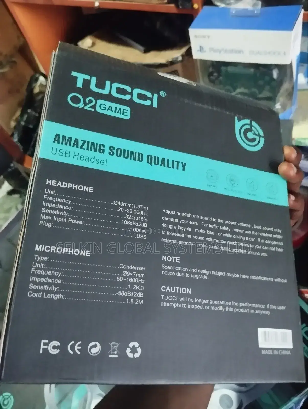 Tucci Usb Wired Headset With Microphone