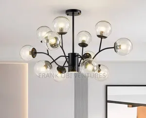 Frosted Balls Chandeliers