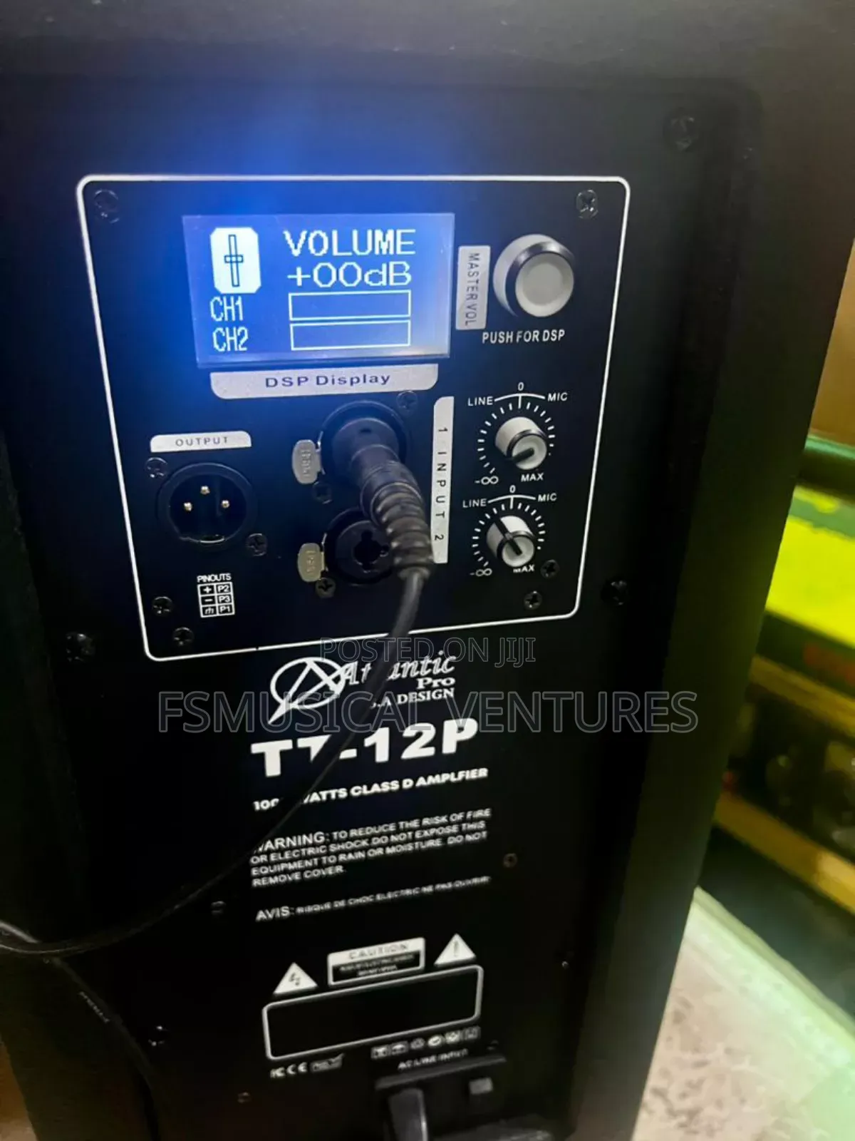 Atlantic Pro TT-12P Powered Speakers