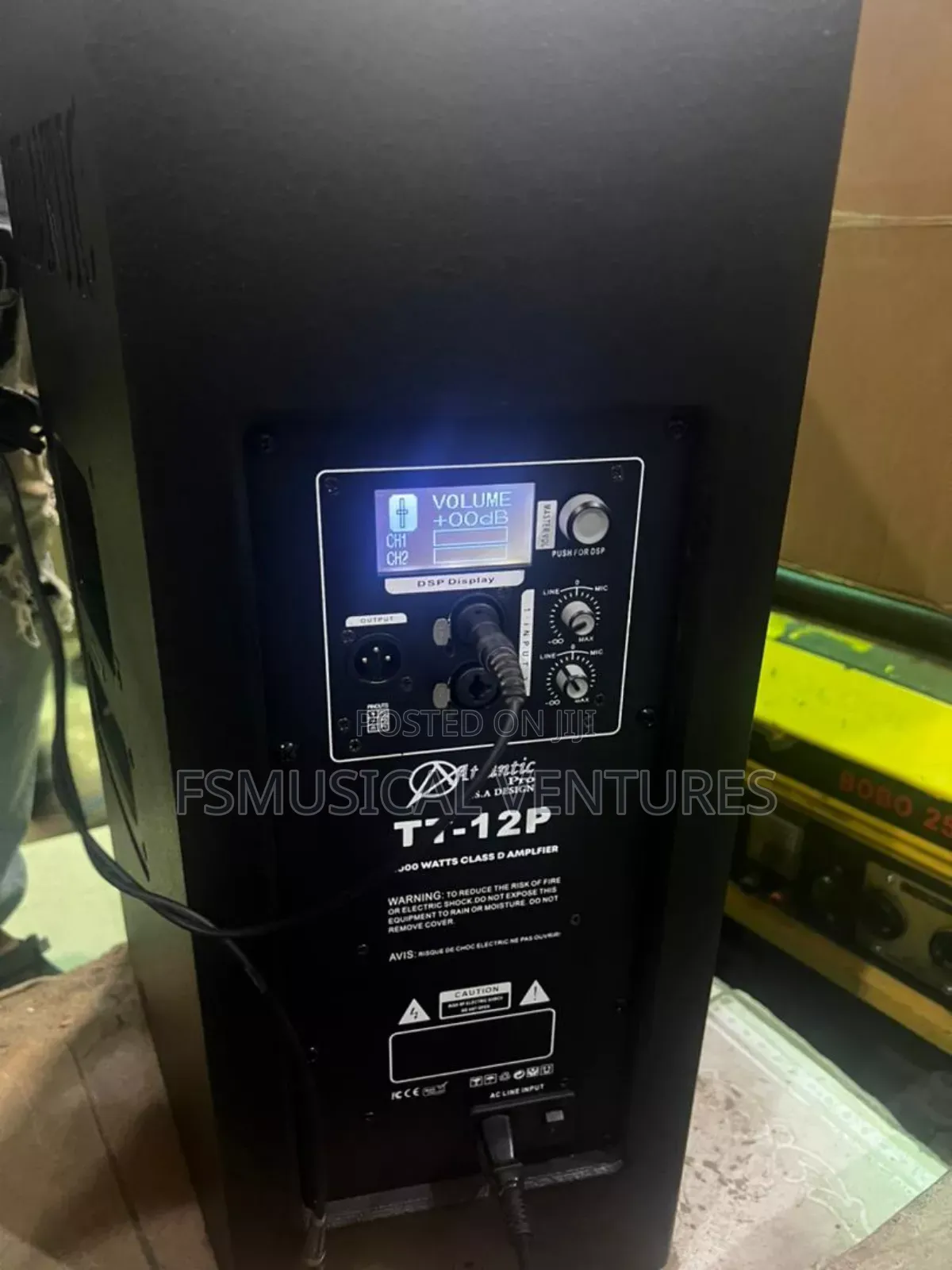 Atlantic Pro TT-12P Powered Speakers