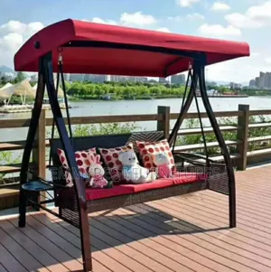 Brand New Outdoor 3 Seaters Canopy Swing,Standard Quality.