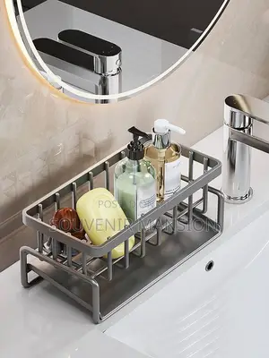 Sink Tidy With Towel Rack