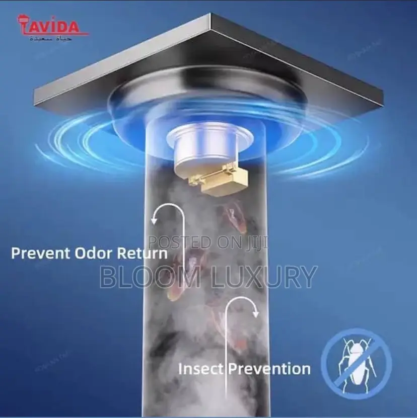 Floor Drain With Non Return Valve