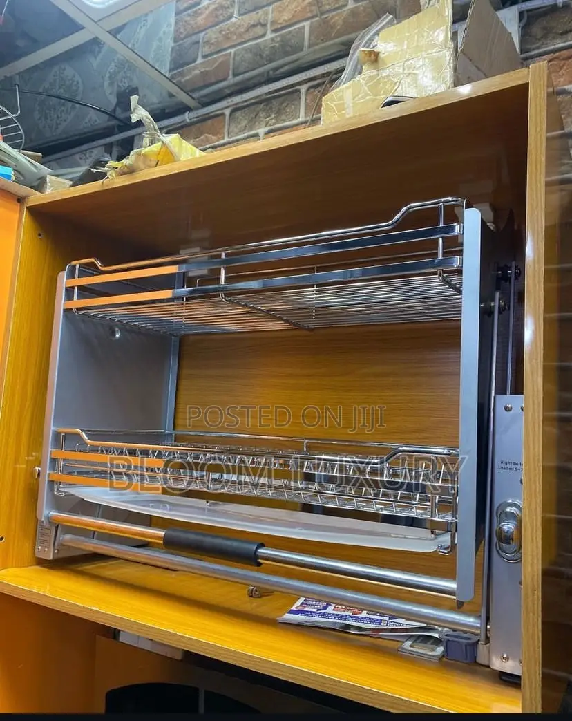 Pull Down Plate Rack