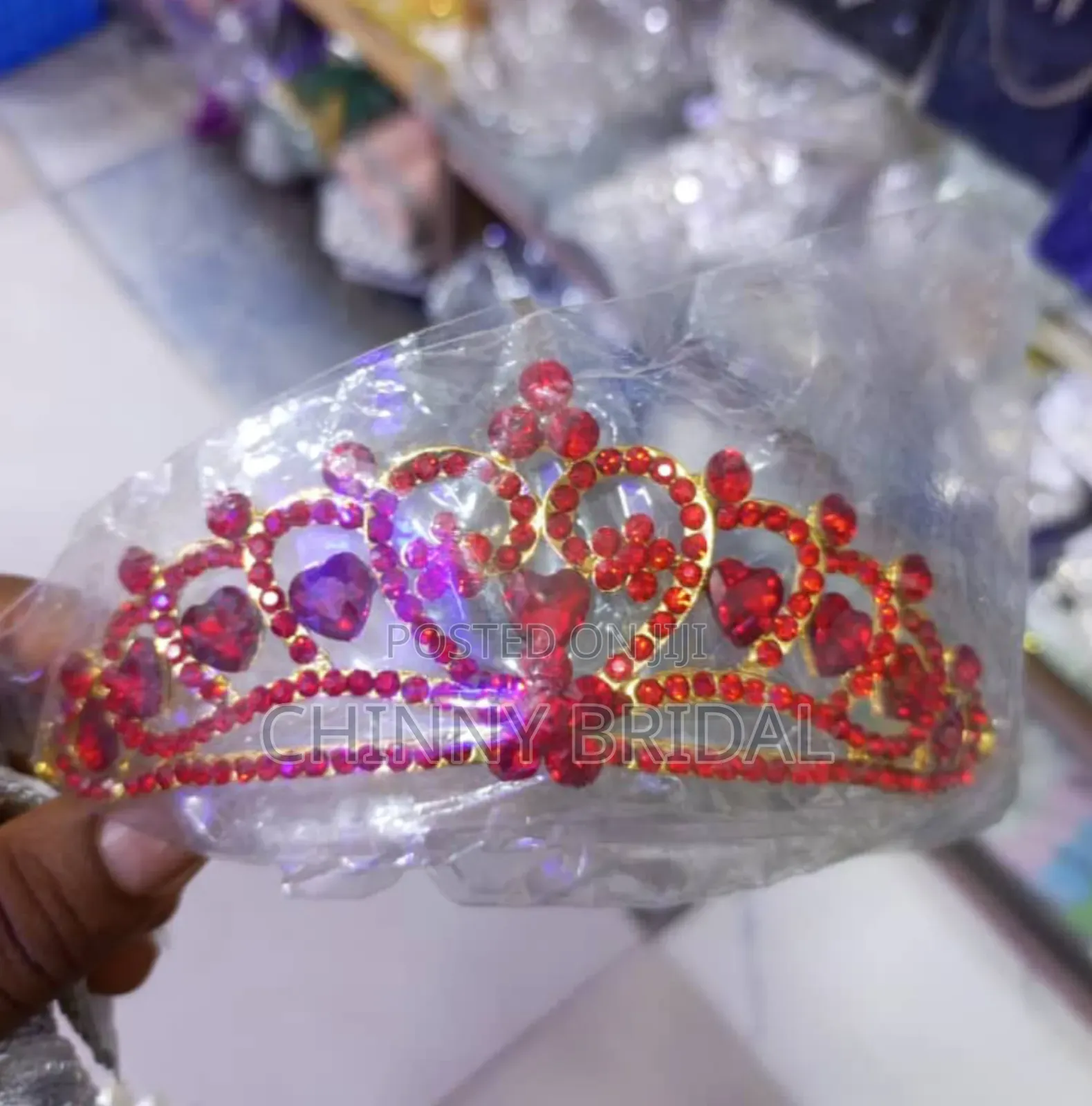 Iron Red Tiara