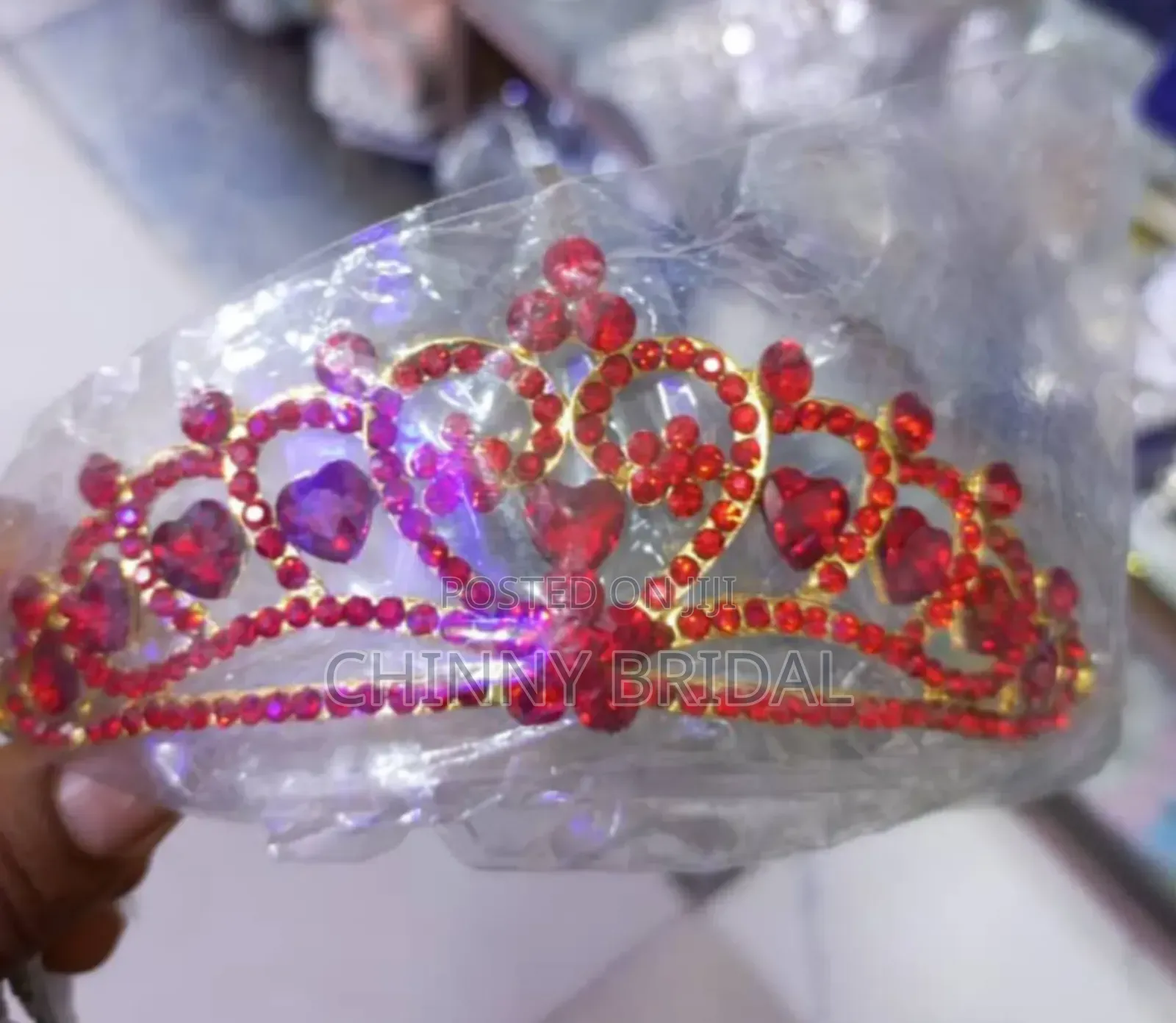 Iron Red Tiara