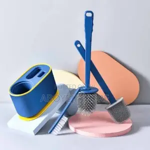 3in1 Silicone Toilet Brush and Holder