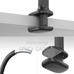 Rotating Flexible Tablet Holder - Black