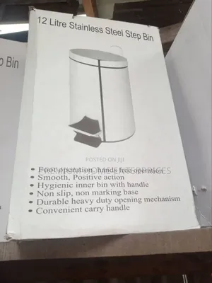 Stainless Steel Pedal Bin 12 Liters