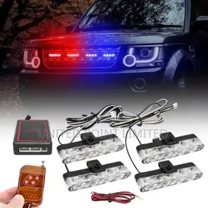Front Grill Police Light Remote 000
