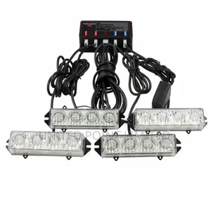 Car Led Flash Light Police Auto DRL Daytime Running Strobe