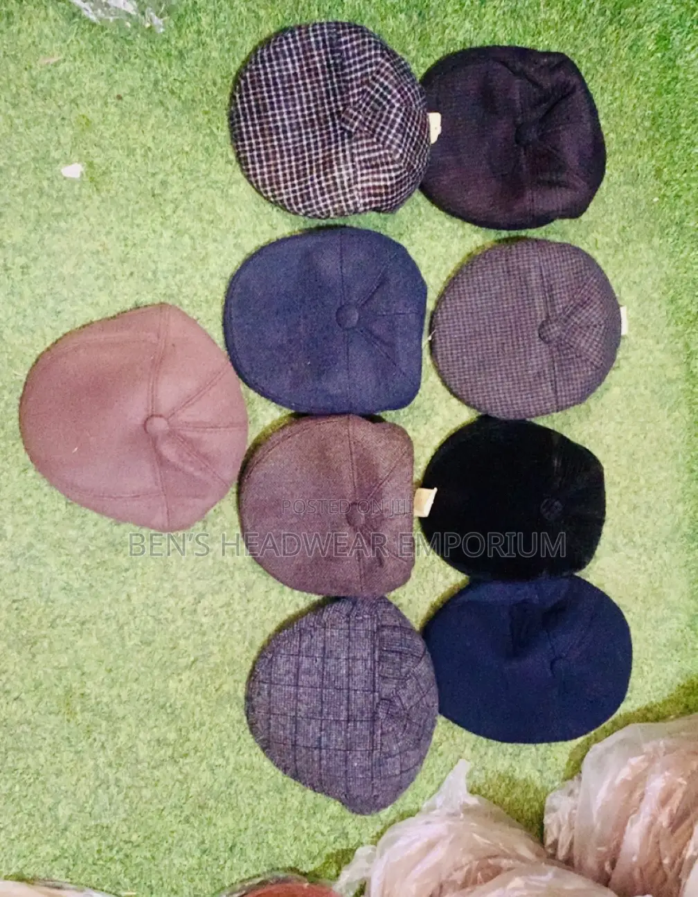 Double Button Pappas Cap.
