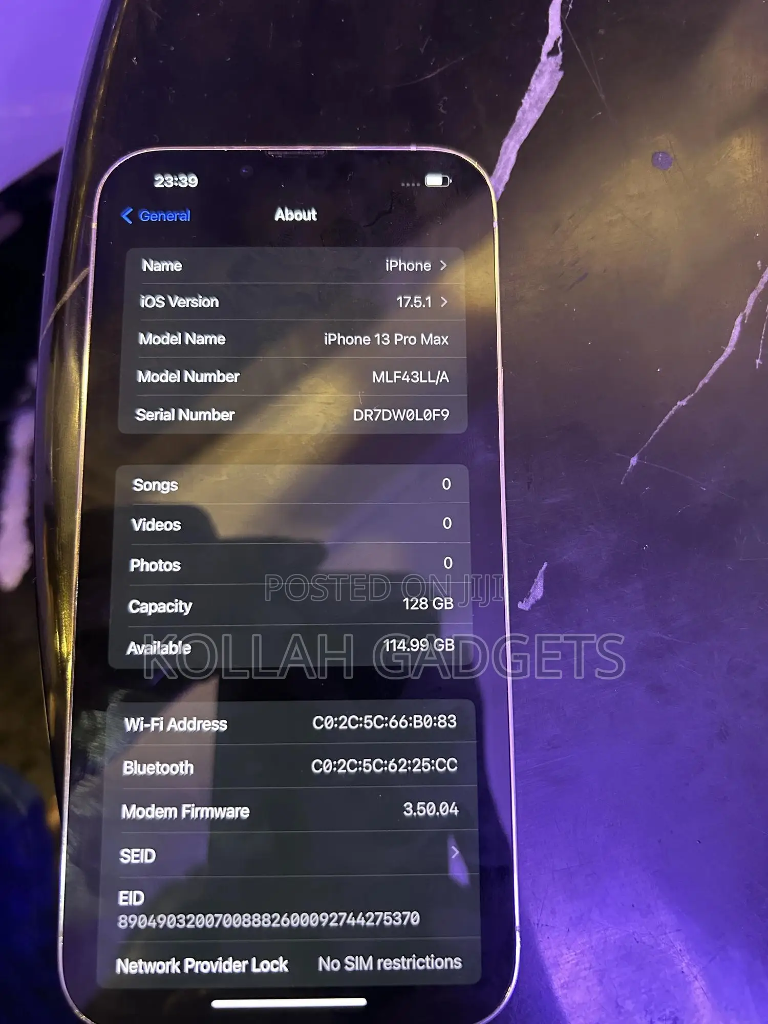 Apple iPhone 13 Pro Max 128 GB White