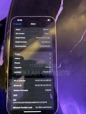 Apple iPhone 13 Pro Max 128 GB White