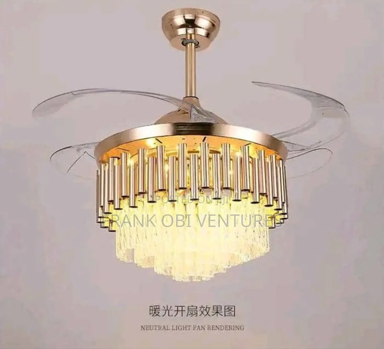 Fan Chandeliers Crystal