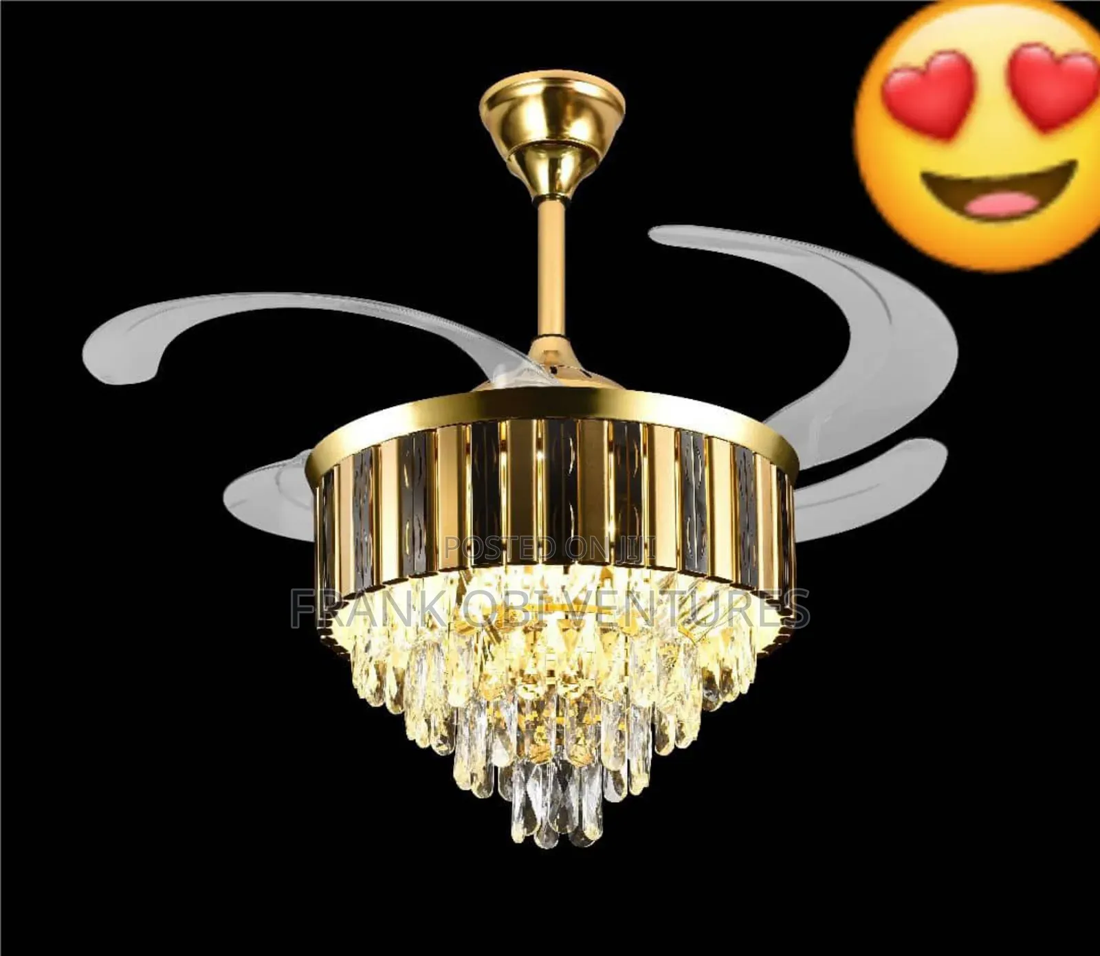 Fan Chandeliers Crystal