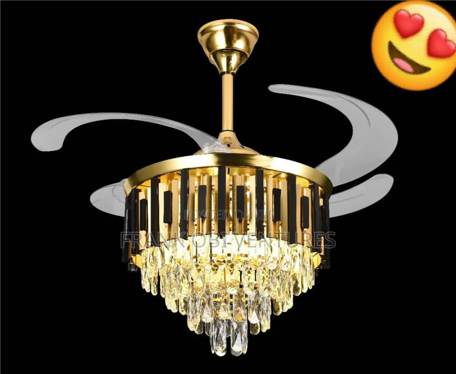 Fan Chandeliers Crystal