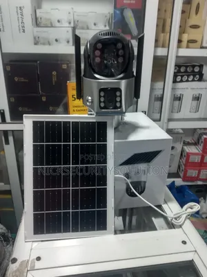 Rotational Solar Powered 4g Simcard Dual Lens CCTV Camera