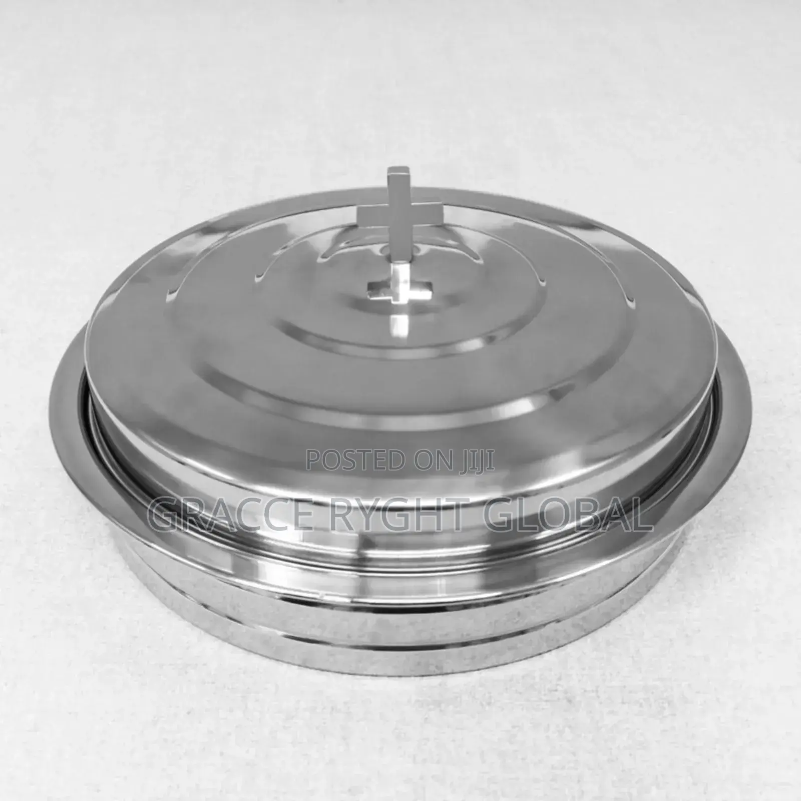 Holy Communion Tray With Cross Lid