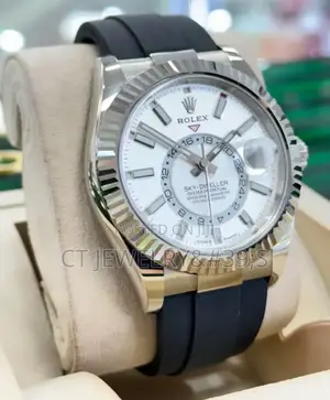 ROLEX SKY-DWELLER Original Rubber Strap Auto  (Men's)